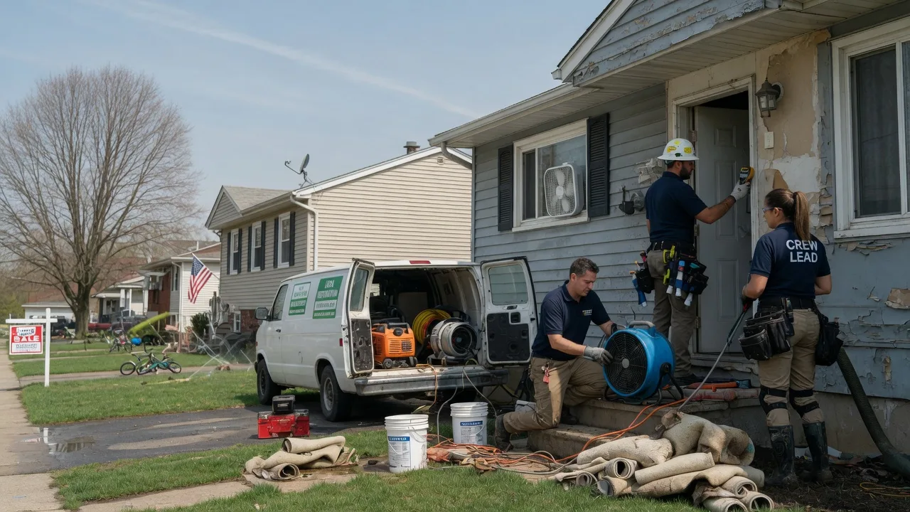 Flood Cleanup in Bergholz, OH near me
